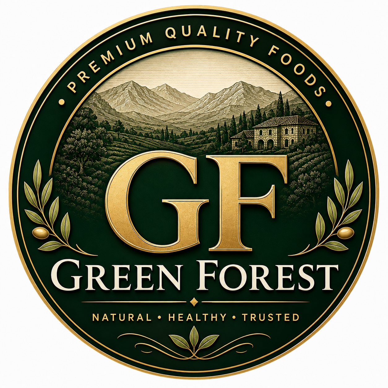 Green Forest logo