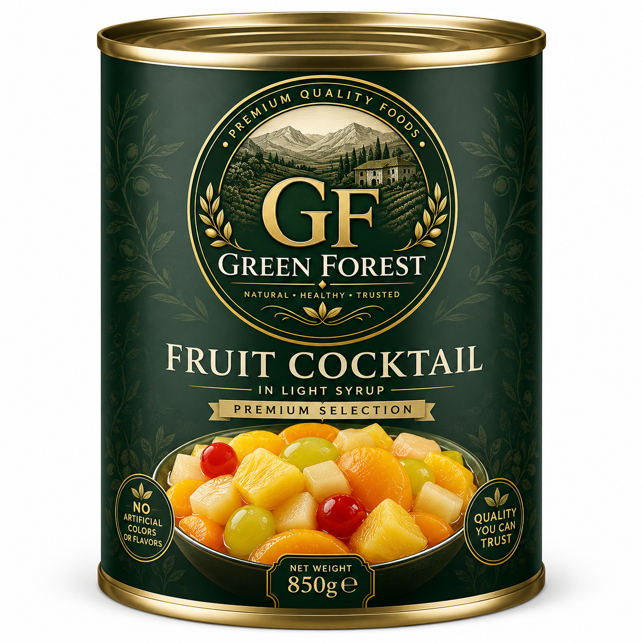 Green Forest Fruit Cocktail 850g